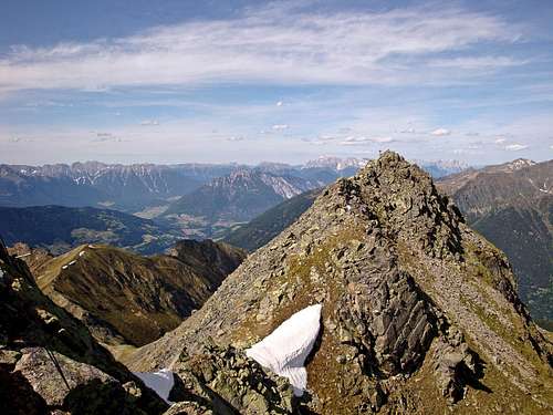 Hohe Aifner Spitze summit view (NE)