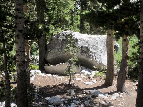 The Monster Rock of Pete's Meadow