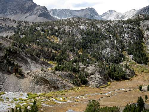 Convict Canyon and the Sierra Crest
