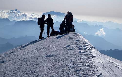 Freezing on Mont Blanc