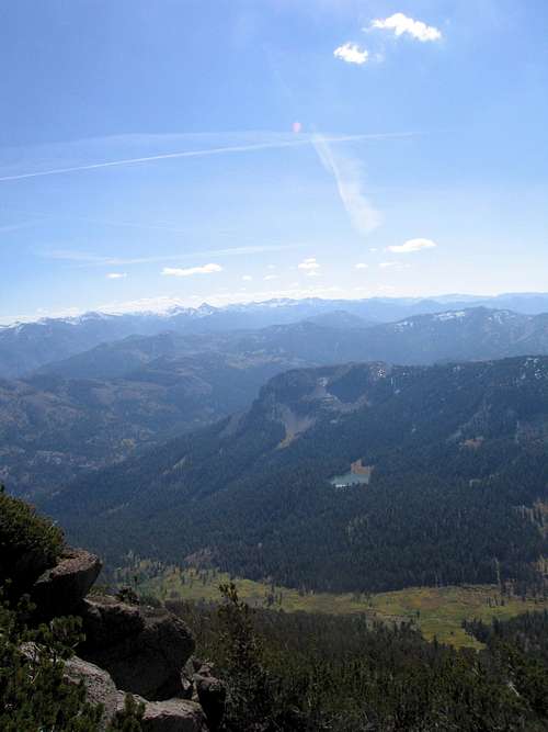 Arnot Peak (R) and Disaster Peak (L)