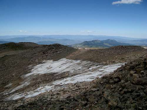 West of Powell Summit