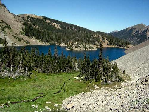 Lake Agnes (August 29, 2004).