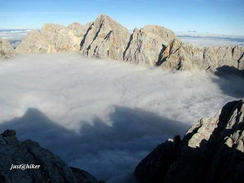 Prisojnik (2.547m) summit view