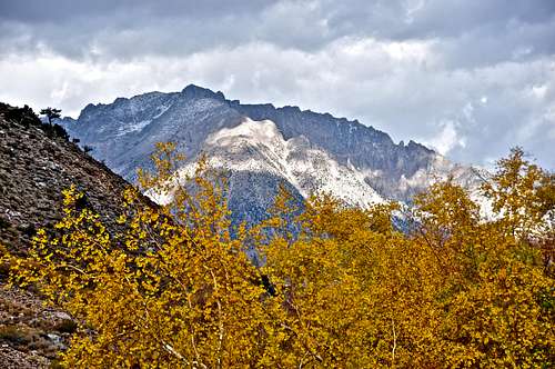Basin Mountain and Autumn colors