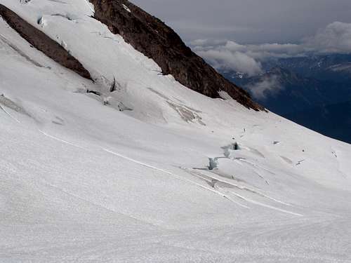 Crevasses on the Cool Glacier