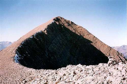 Final ridge of Peña de las Once