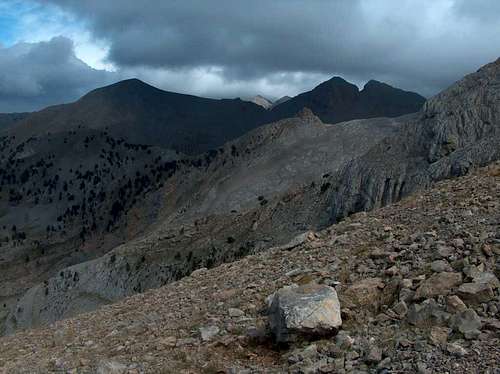 The Cotiella range, seen from the Movison Grande