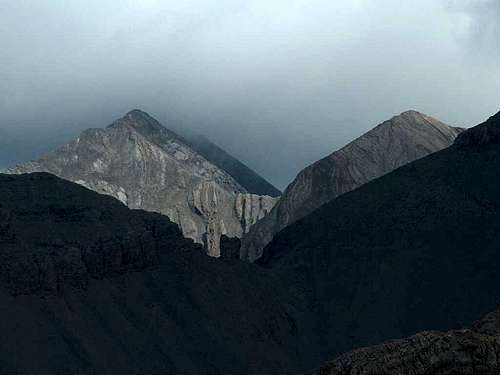 The Cotiella range, seen from the Movison Grande