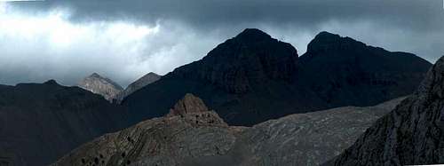 The Cotiella range, seen from the Movison Grande