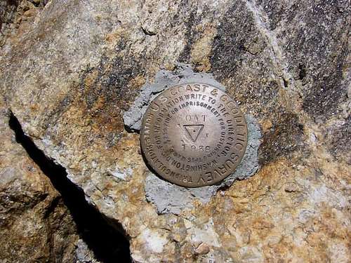 The USGS Summit Marker Labels...