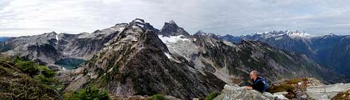 X Mountain Summit Panorama