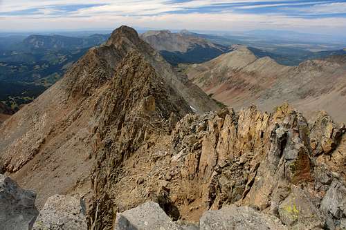 Mount Wilson: summit view west