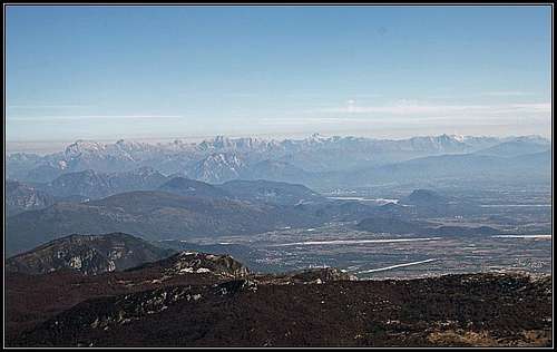 Julian Alps from Cimon del Cavallo