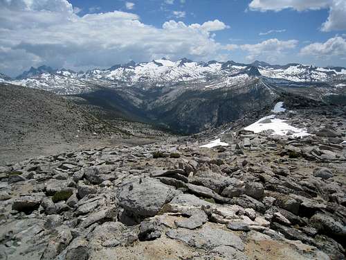 Cathedral Range from Kuna Crest
