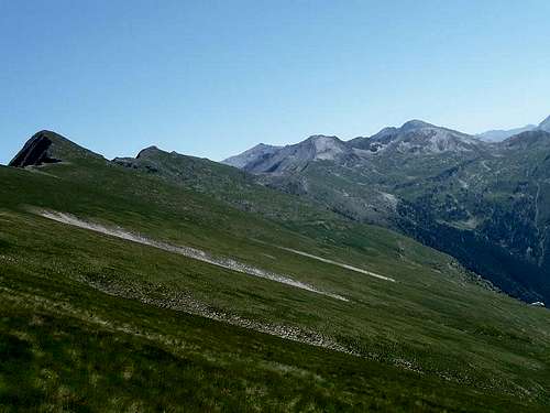 Ridge of the pass of Port Vieux