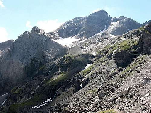 La Munia from the Camino de las Pardas (Via Ferrata of Barrosa)