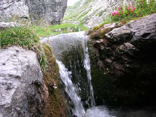 Water impressions near Steinsee hut