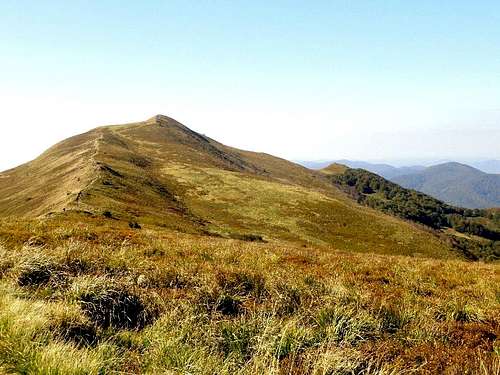 Mount Połonina Caryńska (summit - 1297 m) 