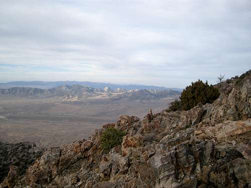 View southwest