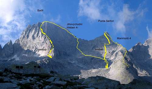 TOP Punta Sertori and Pizzo Badile