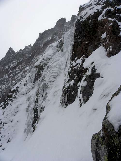 Palace Butte Icefall