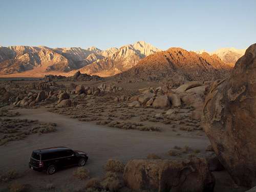 In the Alabama Hills