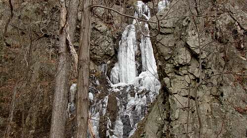 Ice falls of Keyser Run