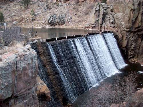 Longmont Reservior Dam