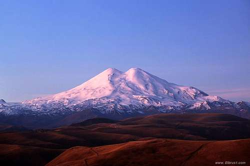 Mt. Elbrus North side view