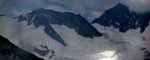 Zillertaler Alps - zoom to Muttnock