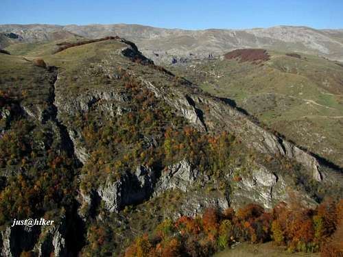 Autumn on Bjelasnica mountain