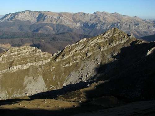 Visocica and Treskavica peaks