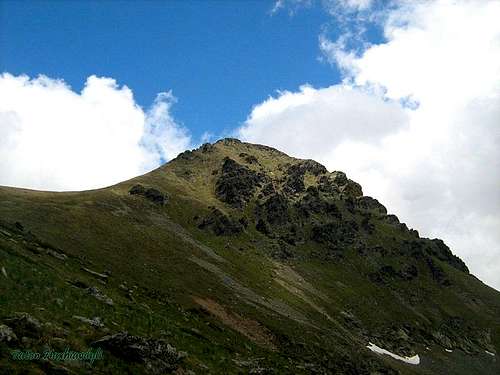 Gjeravica peak 2656m