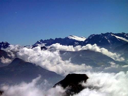 View from Brienzer Rothorn to...