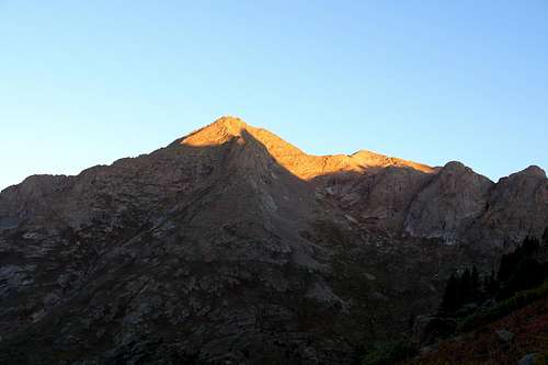 Sunrise on Mount Eolus
