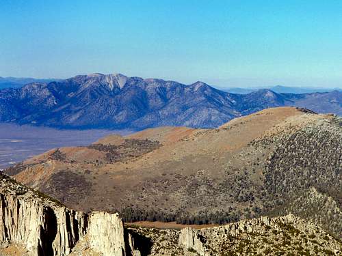Glass Mountain from Pointless Peak, Eastern Sierra