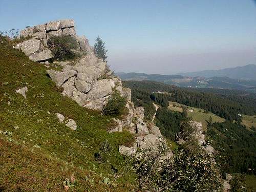 Rocks of Missheimle, Vosges...