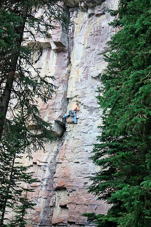 Another Trailside Attraction, 5.10b