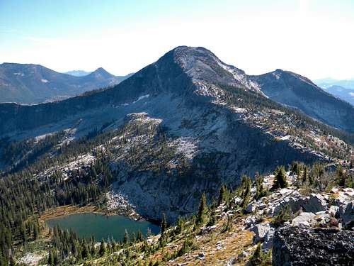 Smith Peak and Smith Lake