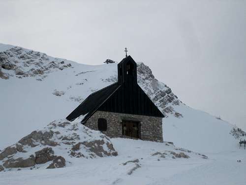 Chapel on the Zugspitze