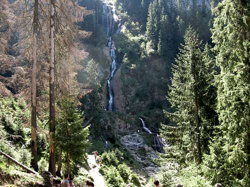Horses Waterfall, Rodna Mountains