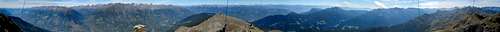 360° summit panorama Naturnser Hochwart