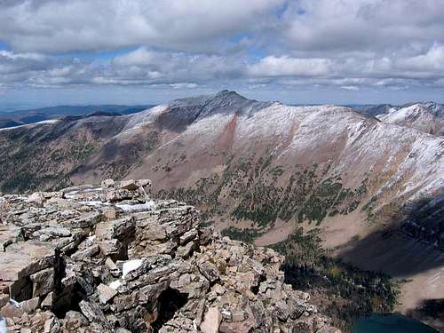 Lamotte Peak as viewed from...