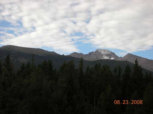 Longs Peak from the north