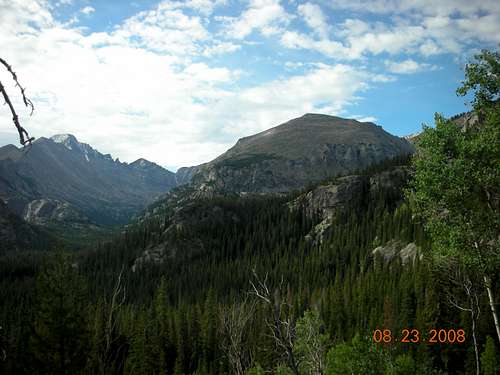 View from near Dream Lake
