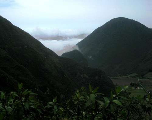 Pululagua from the south