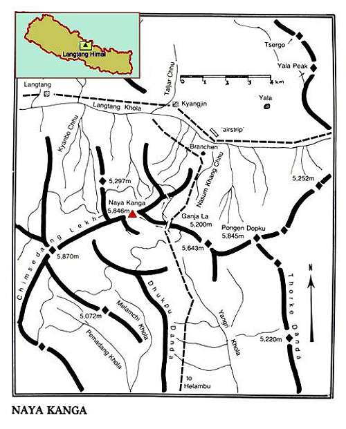 Overview map for Naya Kanga
