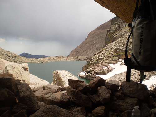 Paradise: The Bivy above Chasm Lake