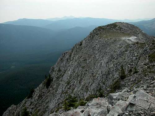 A shoulder of Mount Baldy...